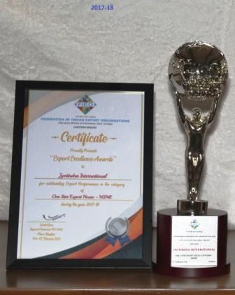 Export Excellence Award 2017-18