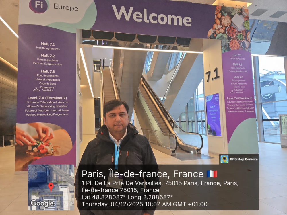 Jyotindra representative at Fi Europe event