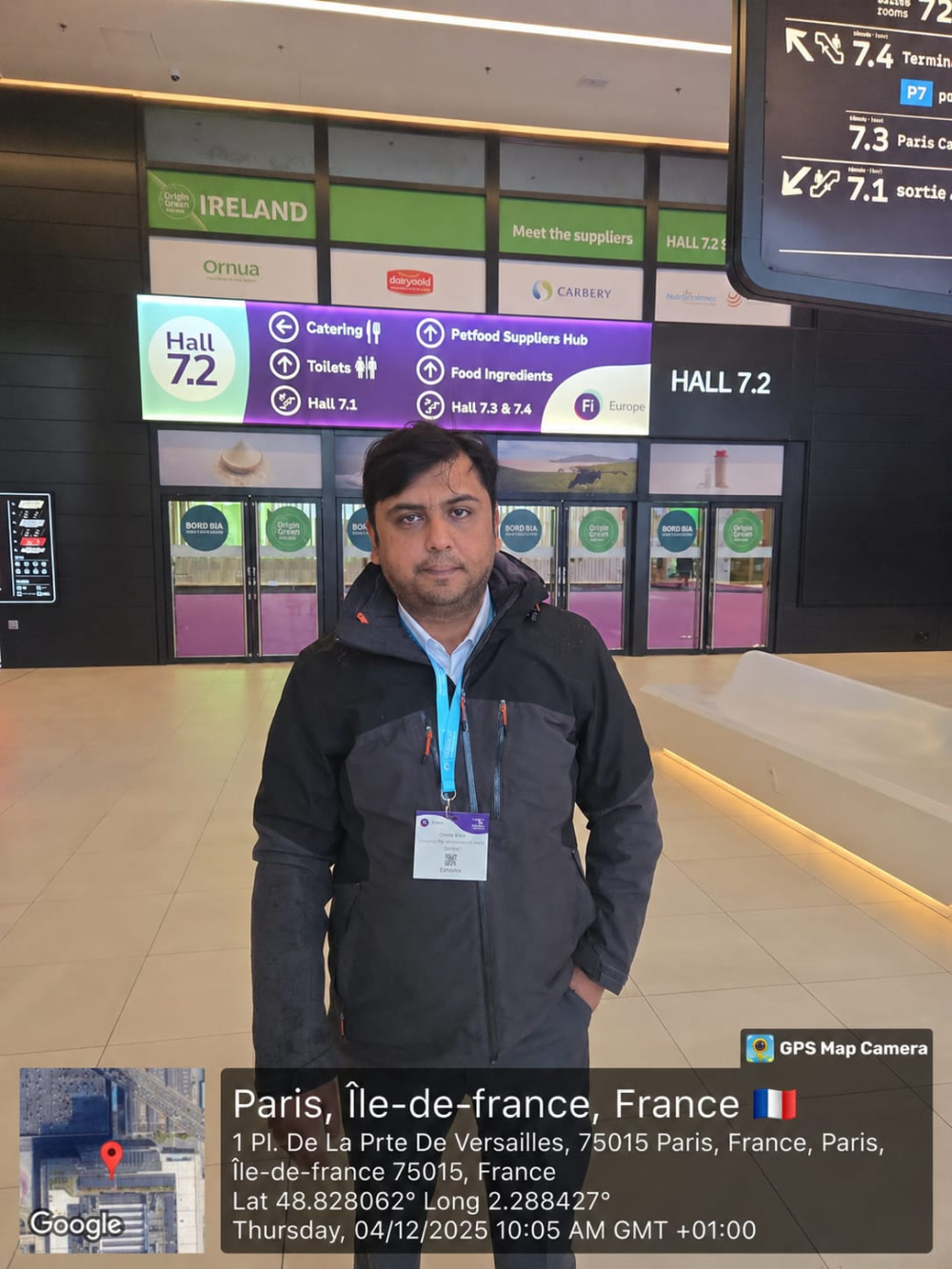 Jyotindra representative at international trade venue